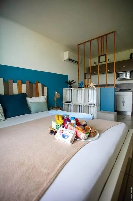 Apartment Studio Mer A Vue Avec Citerne D'Eau Le Gosier  Guadeloupe